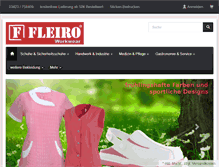 Tablet Screenshot of fleiro.com